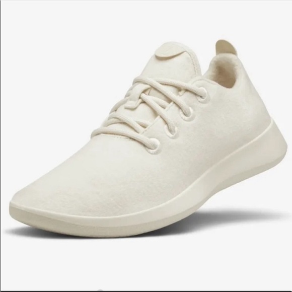 allbirds Shoes - ALLBIRDS Natural White Cream Sole Wool Runner Sneakers Size 9